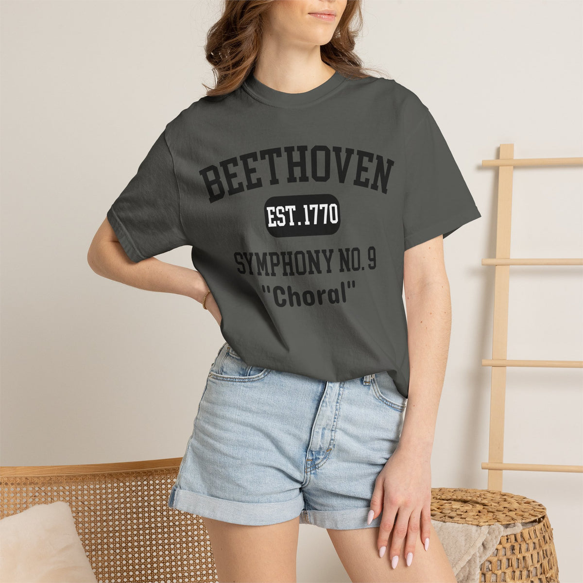 BEETHOVEN - SYMPHONY NO. 9 "Choral" | T-Shirt "Varsity Style"