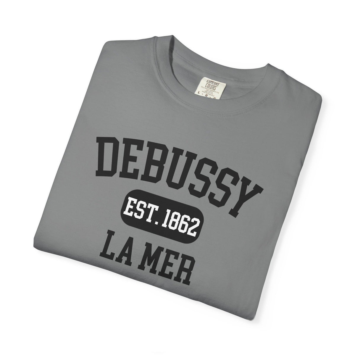 DEBUSSY - LA MER⎪Classical Music T-Shirt "Varsity Style"