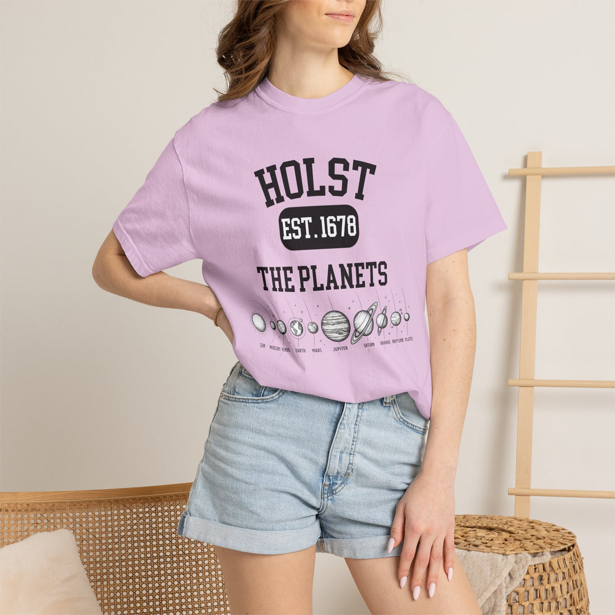 HOLST- THE PLANETS | Classical Music T-Shirt "Varsity Style"