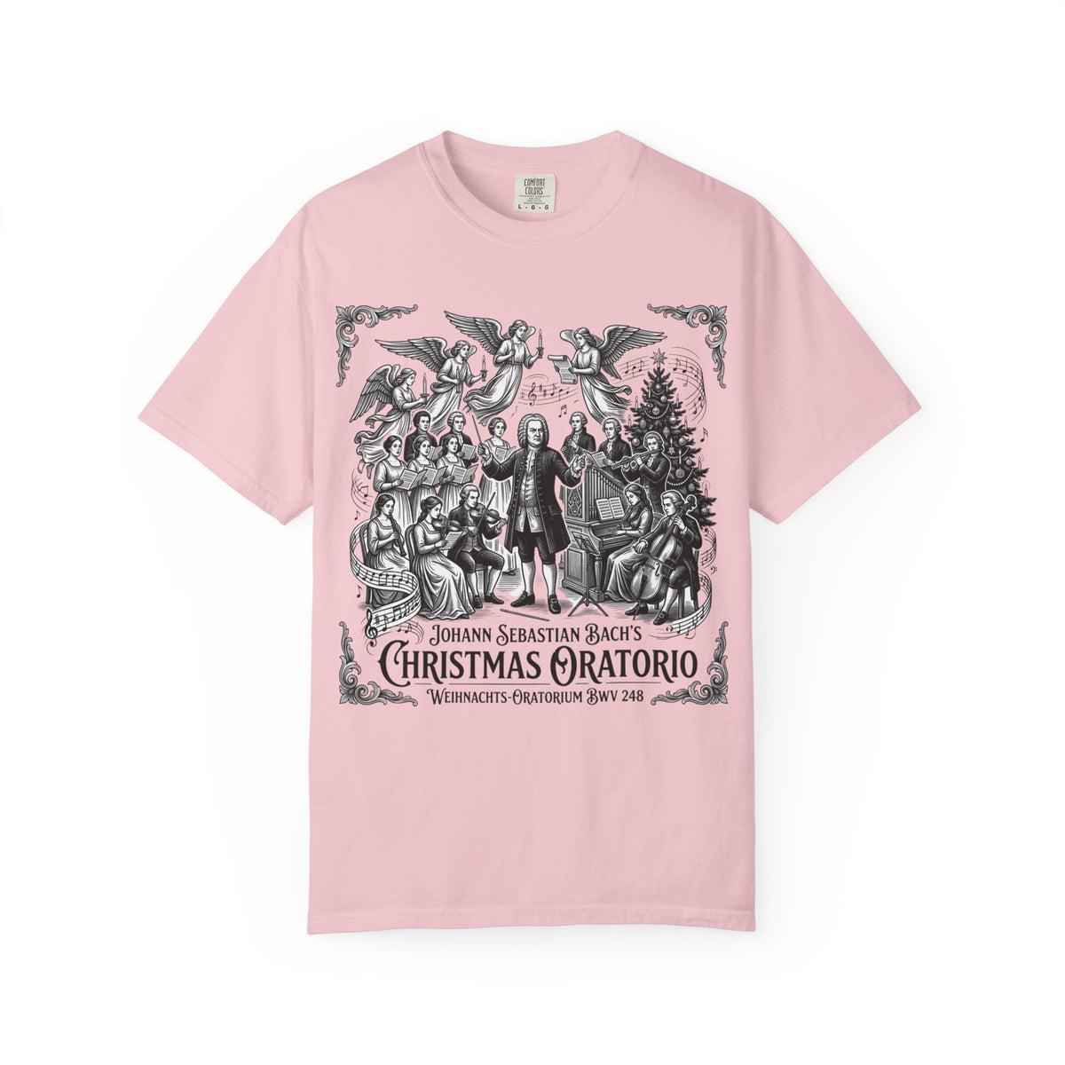 Bach Christmas Oratorio Vintage Choir Classical Music T-Shirt