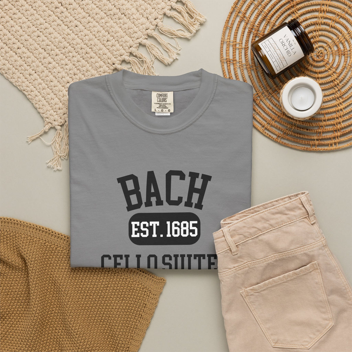 Bach Cello Suites Classical Music T-Shirt