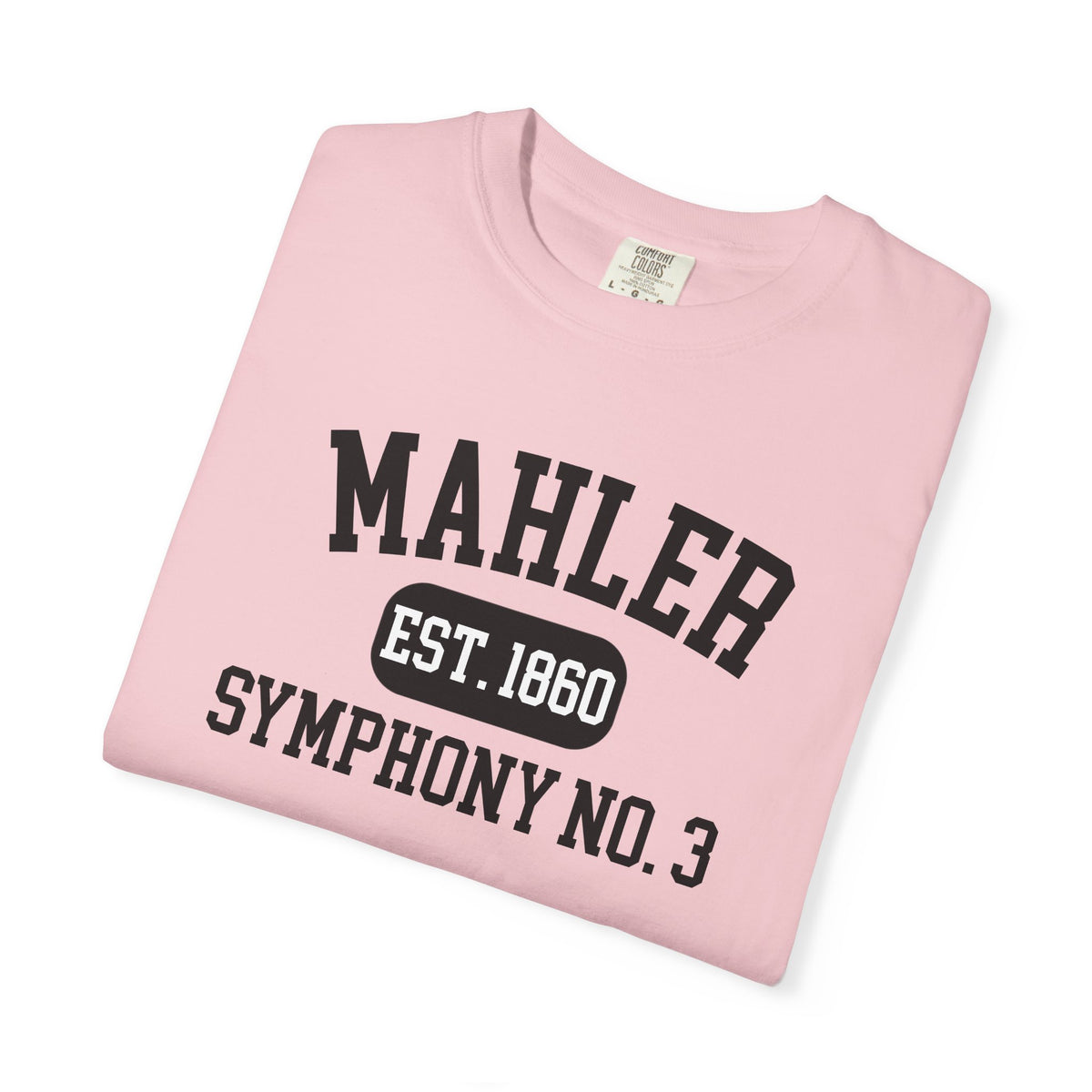MAHLER - SYMPHONY NO. 3 | Classical Music T-Shirt "Varsity Style"