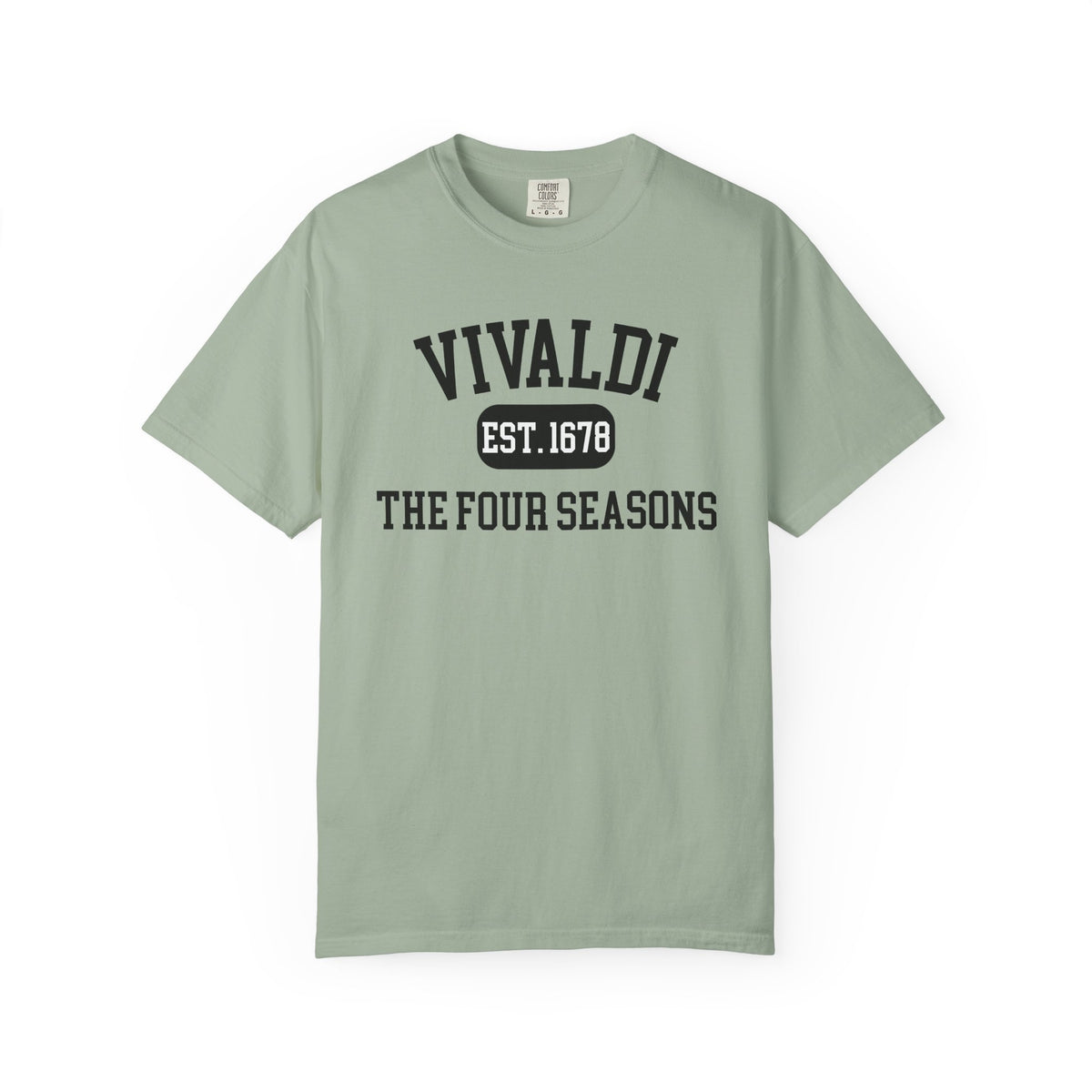 VIVALDI - THE FOUR SEASONS  | Classical Music T-Shirt  "Varsity Style"