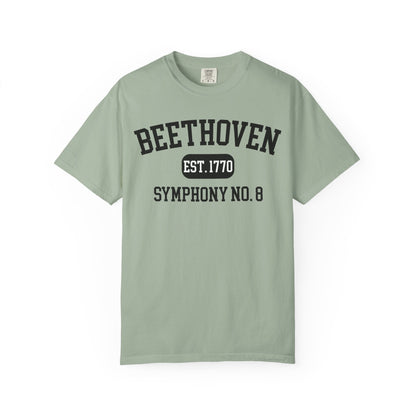 BEETHOVEN - SYMPHONY NO. 8 ⎪Classical Music T-Shirt "Varsity Style"