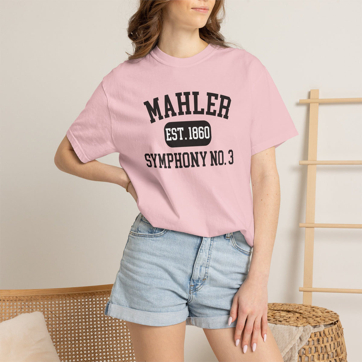 MAHLER - SYMPHONY NO. 3 | Classical Music T-Shirt "Varsity Style"