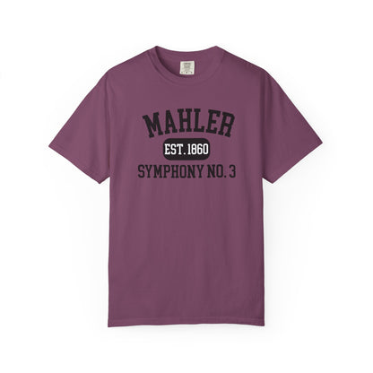 MAHLER - SYMPHONY NO. 3 | Classical Music T-Shirt "Varsity Style"