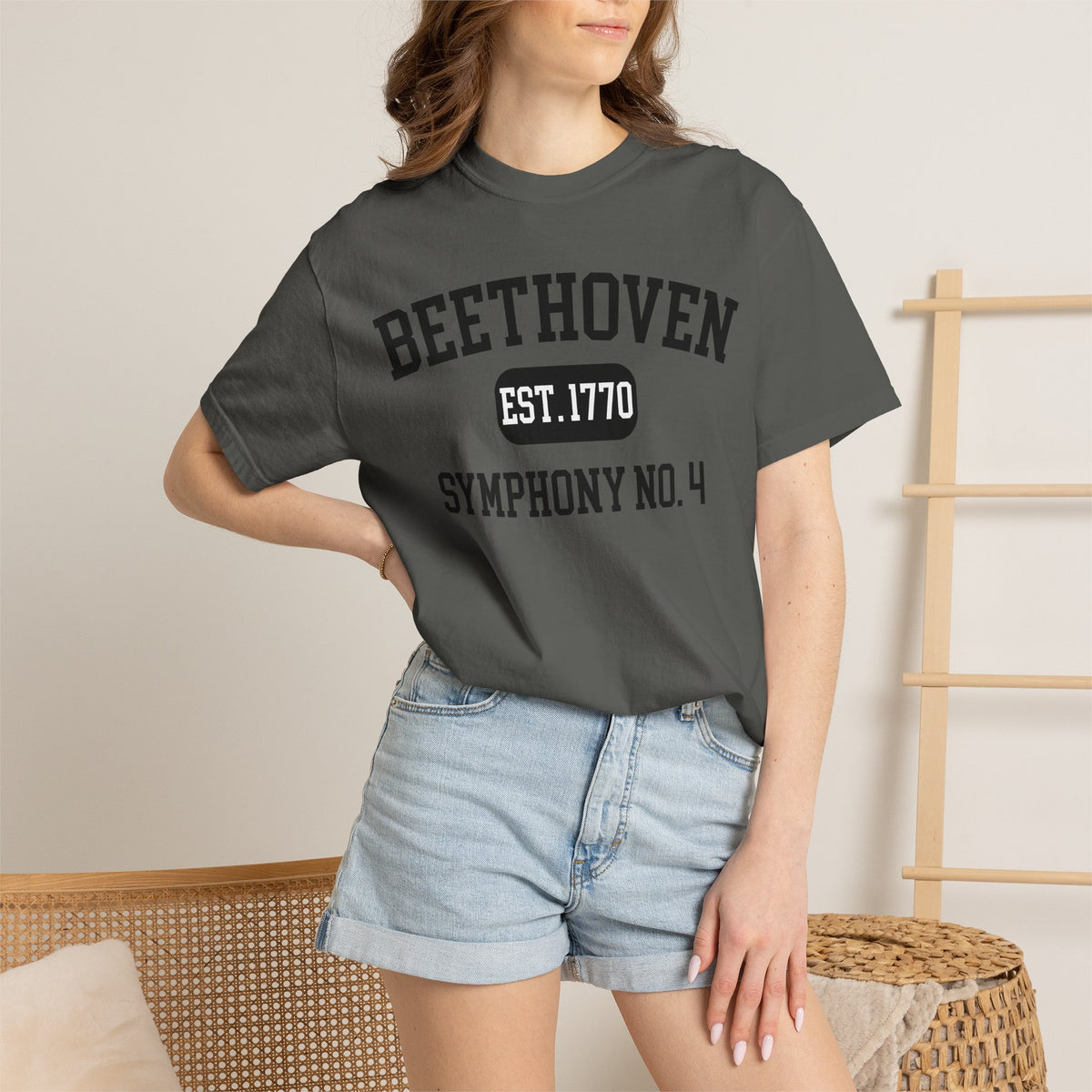 BEETHOVEN - SYMPHONY NO. 4 | T-Shirt "Varsity Style"