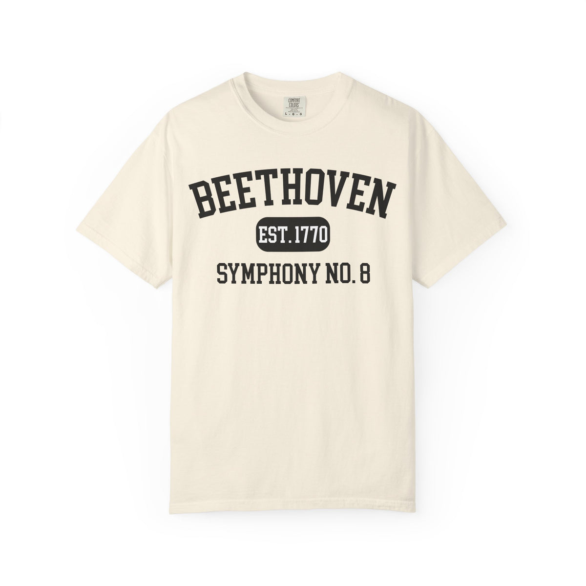 BEETHOVEN - SYMPHONY NO. 8 ⎪Classical Music T-Shirt "Varsity Style"