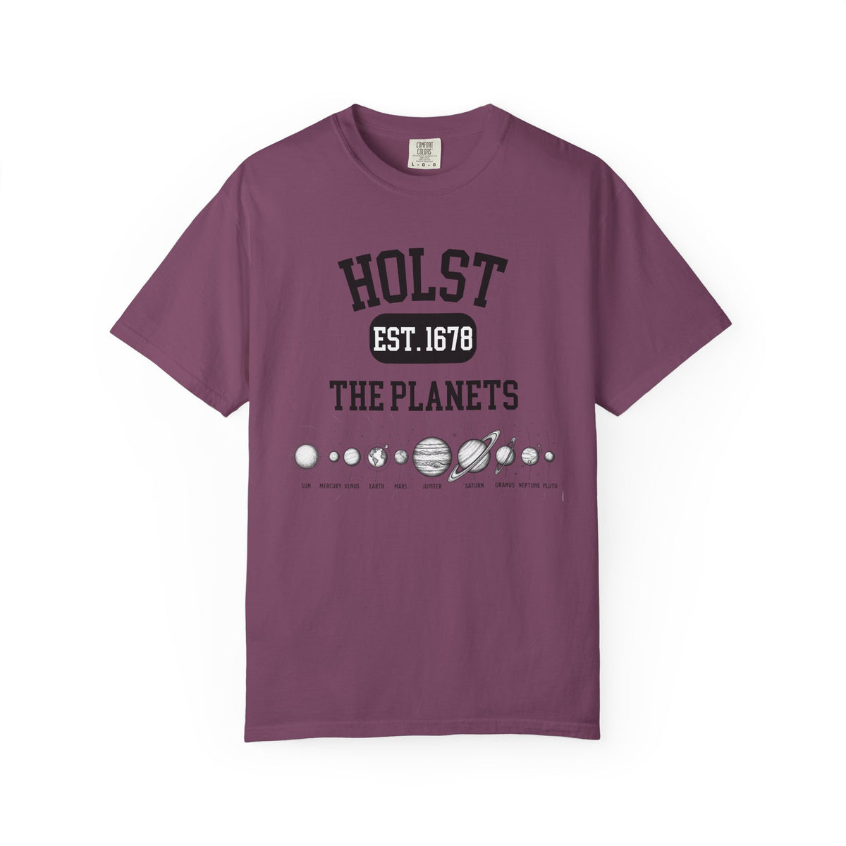 HOLST- THE PLANETS | Classical Music T-Shirt "Varsity Style"