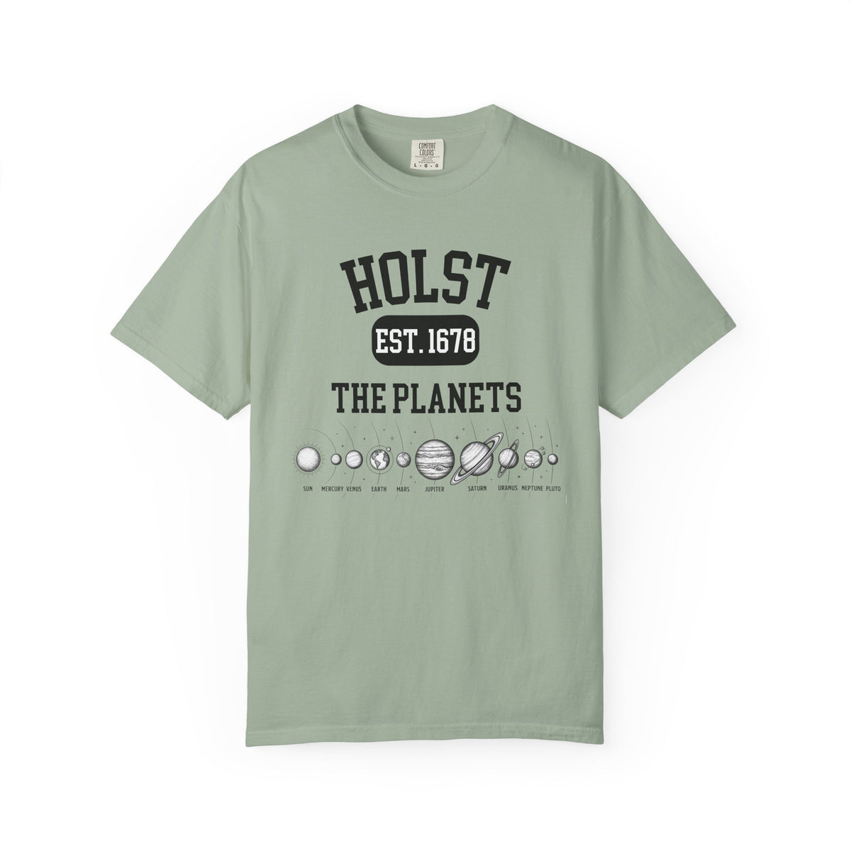 HOLST- THE PLANETS | Classical Music T-Shirt "Varsity Style"