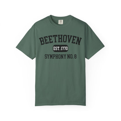 BEETHOVEN - SYMPHONY NO. 8 ⎪Classical Music T-Shirt "Varsity Style"