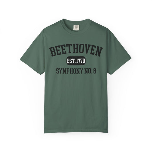 BEETHOVEN - SYMPHONY NO. 8 ⎪Classical Music T-Shirt "Varsity Style"