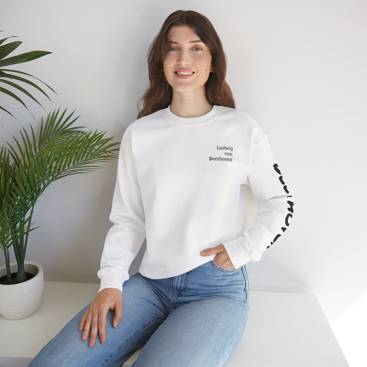 COZY BEETHOVEN ⎪CREWNECK SWEATSHIRT