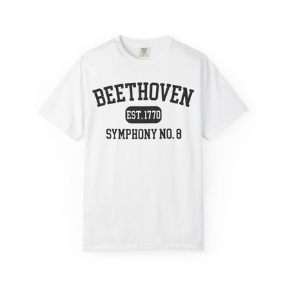 BEETHOVEN - SYMPHONY NO. 8 ⎪Classical Music T-Shirt "Varsity Style"