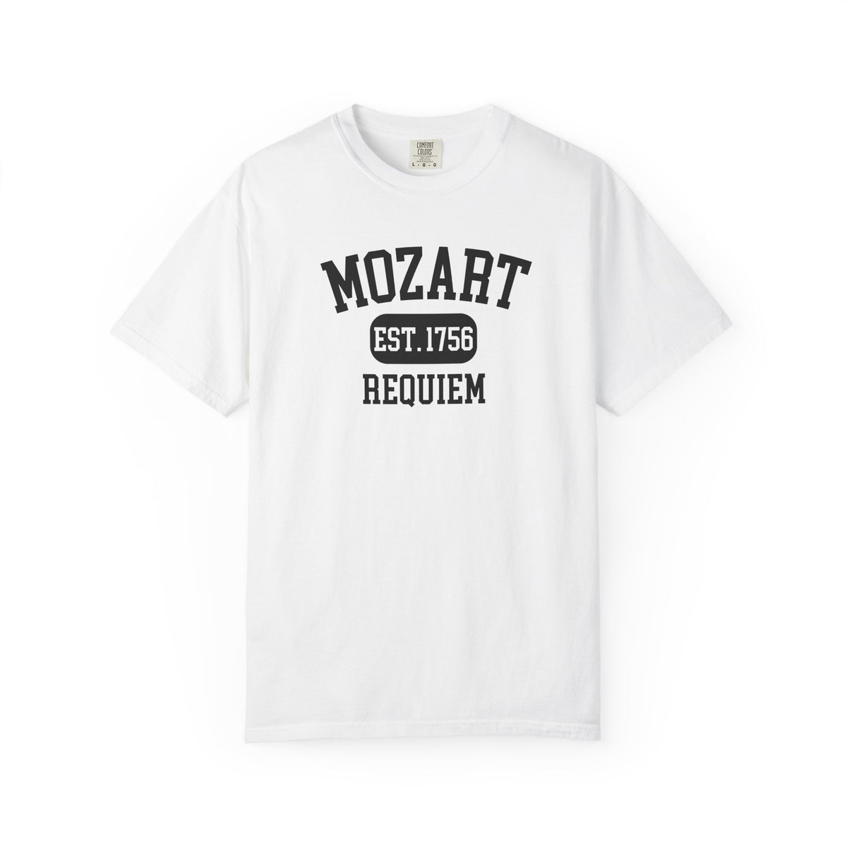 MOZART– REQUIEM⎪Classical Music T-Shirt "Varsity Style"