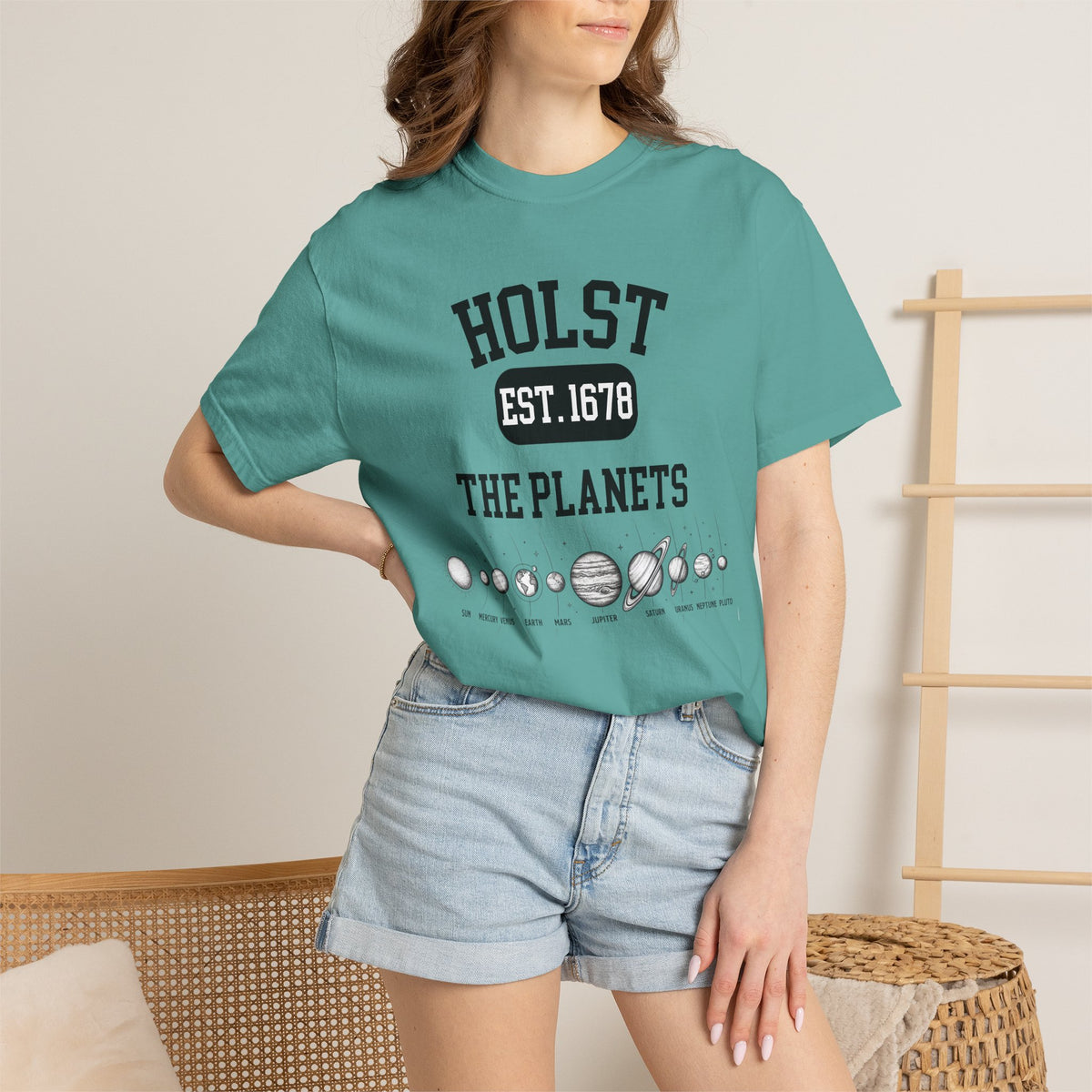 HOLST- THE PLANETS | Classical Music T-Shirt "Varsity Style"