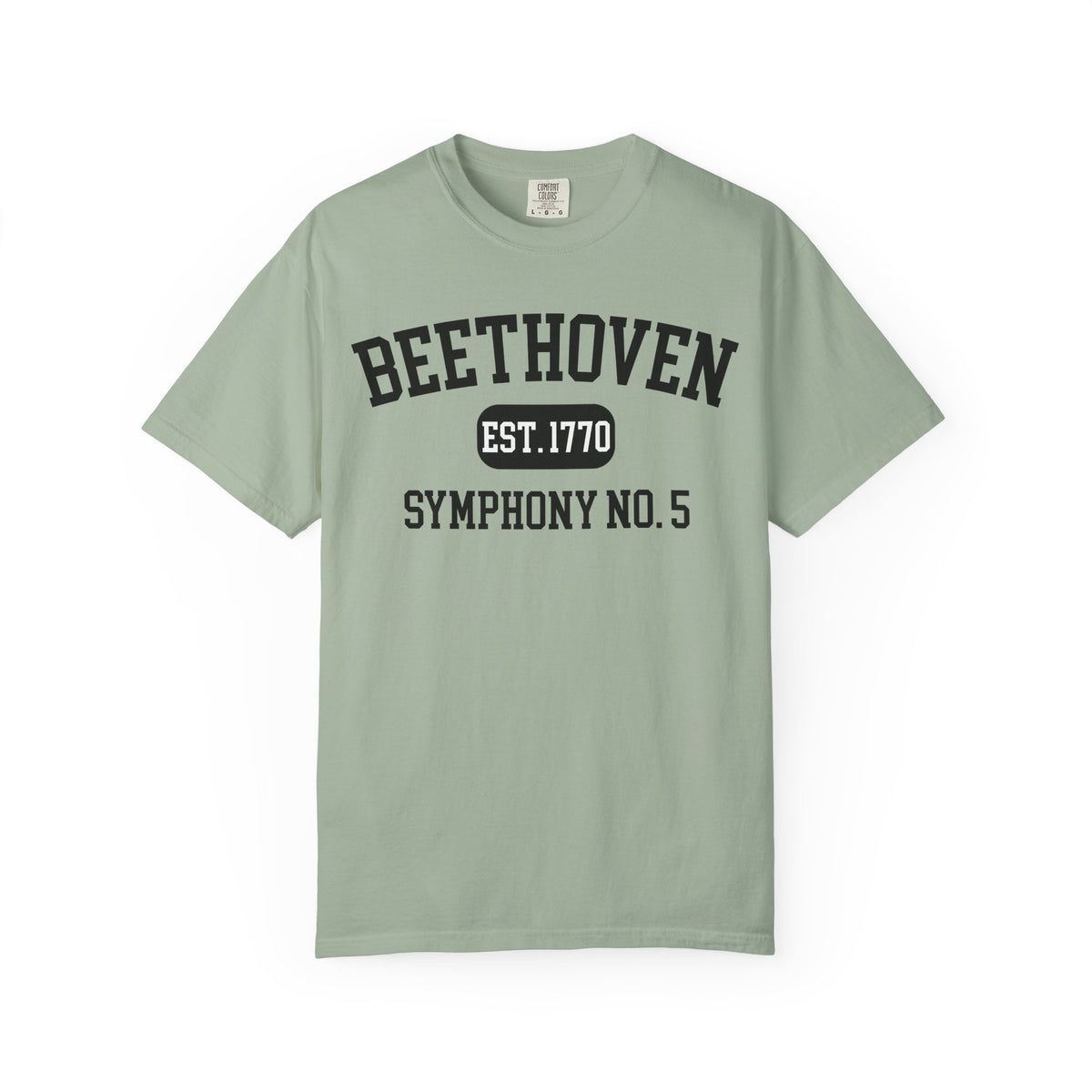 BEETHOVEN - SYMPHONY NO. 5 | Classical Music T-Shirt "Varsity Style"