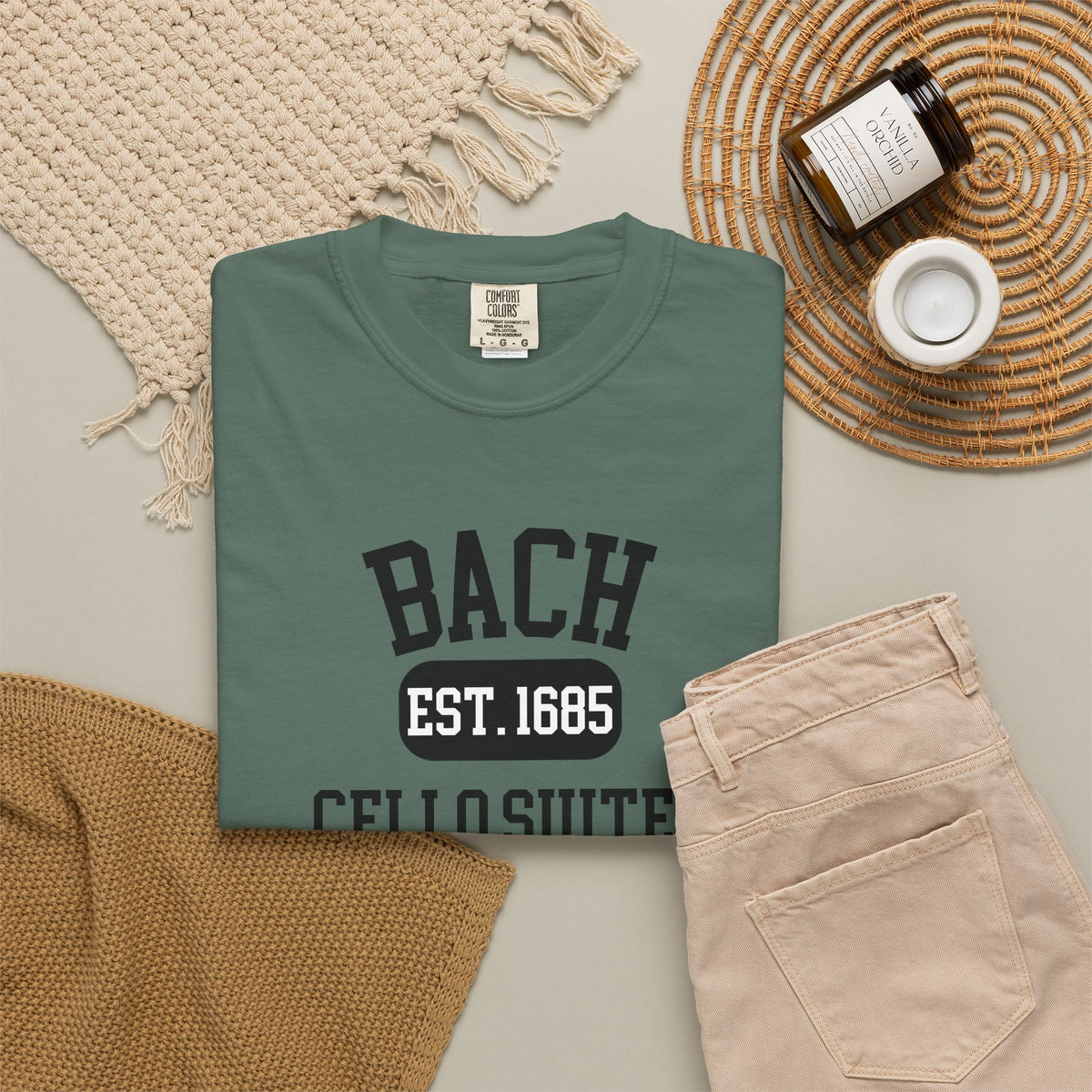 Bach Cello Suites Classical Music T-Shirt