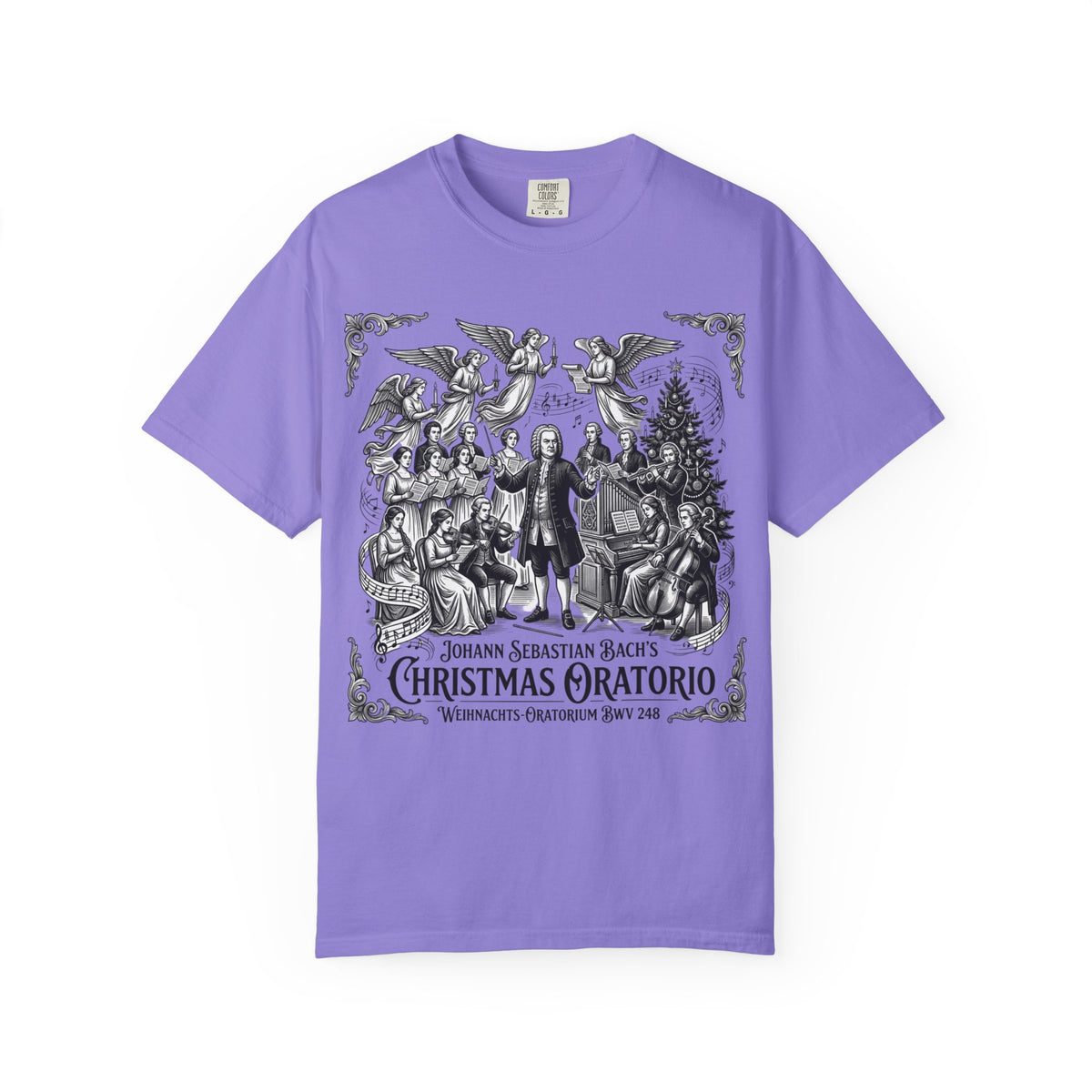 Bach Christmas Oratorio Vintage Choir Classical Music T-Shirt