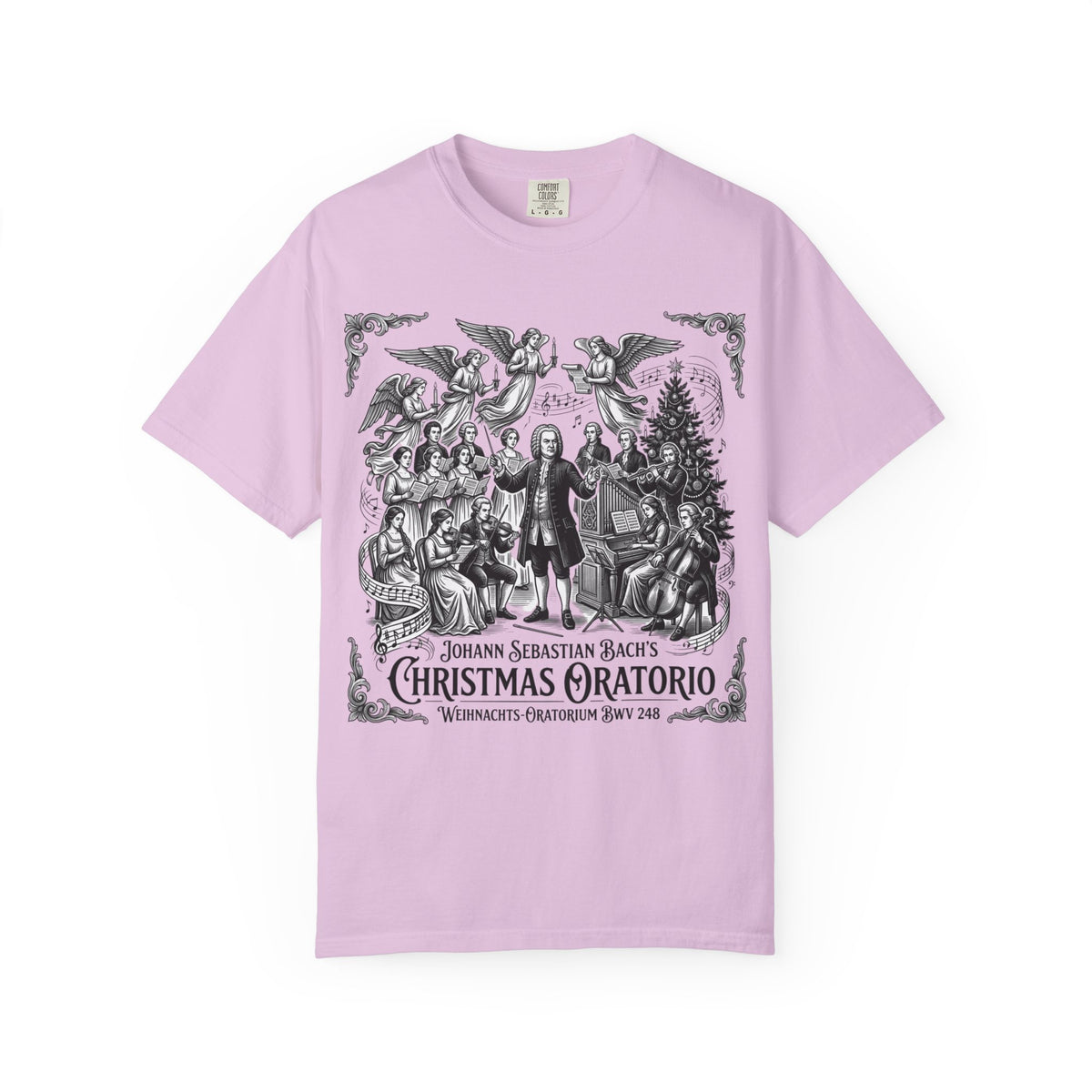Bach Christmas Oratorio Vintage Choir Classical Music T-Shirt