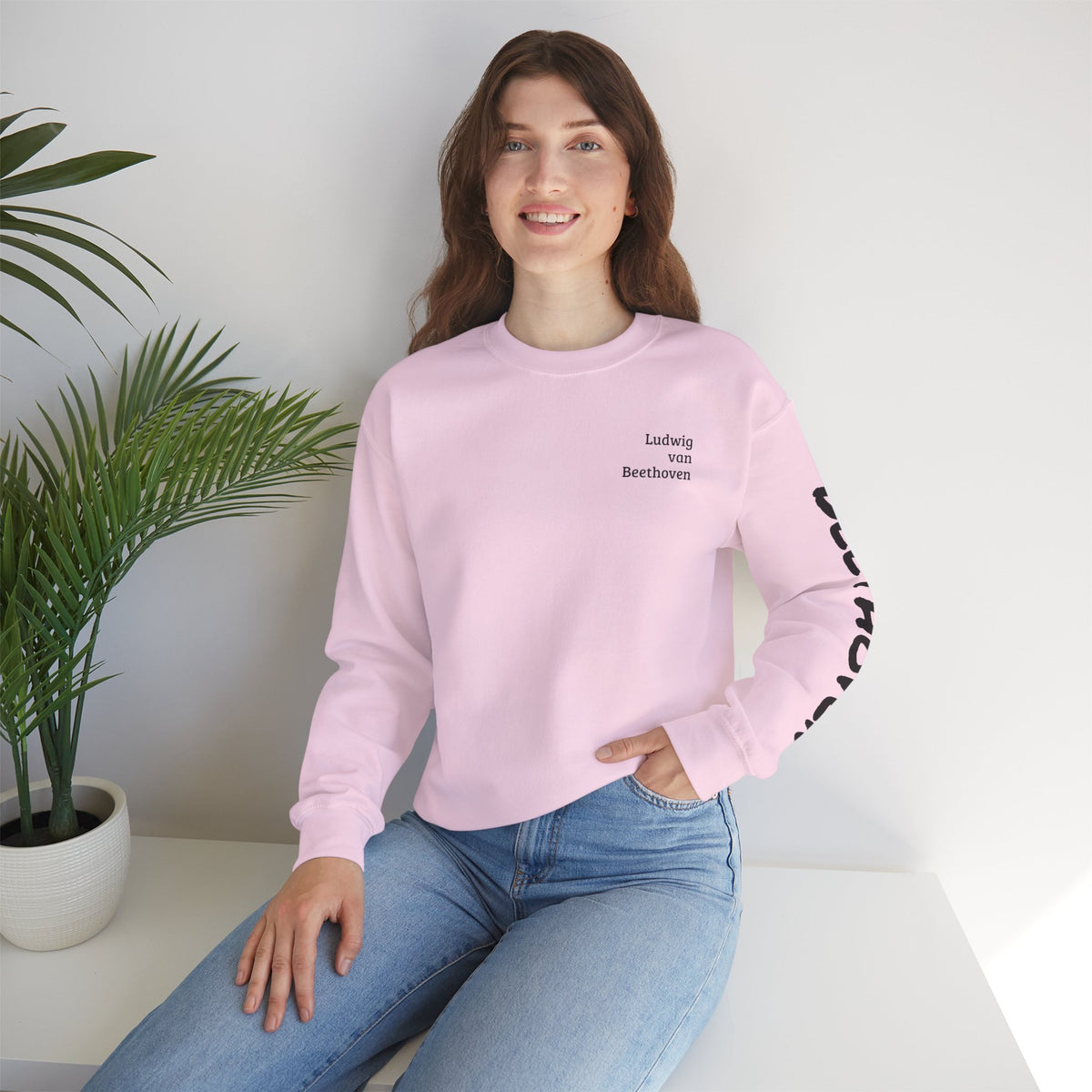 COZY BEETHOVEN ⎪CREWNECK SWEATSHIRT