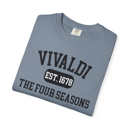 VIVALDI - THE FOUR SEASONS  | Classical Music T-Shirt  "Varsity Style"