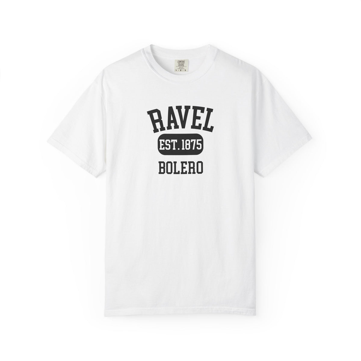 RAVEL - BOLERO | Classical Music T-Shirt "Varsity Style"