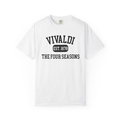 VIVALDI - THE FOUR SEASONS  | Classical Music T-Shirt  "Varsity Style"