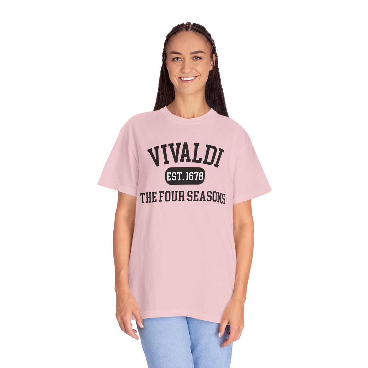 VIVALDI - THE FOUR SEASONS  | Classical Music T-Shirt  "Varsity Style"