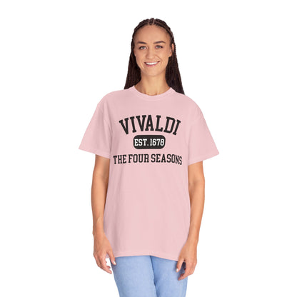VIVALDI - THE FOUR SEASONS  | Classical Music T-Shirt  "Varsity Style"