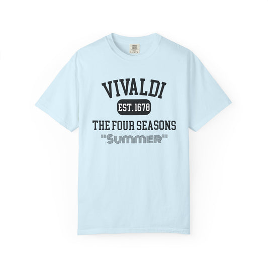 VIVALDI - THE FOUR SEASONS "SUMMER" | Classical Music T-Shirt "Varsity Style"
