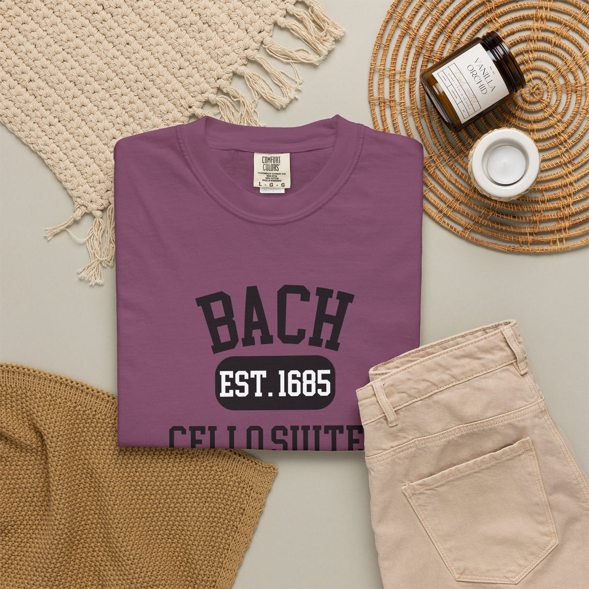 Bach Cello Suites Classical Music T-Shirt