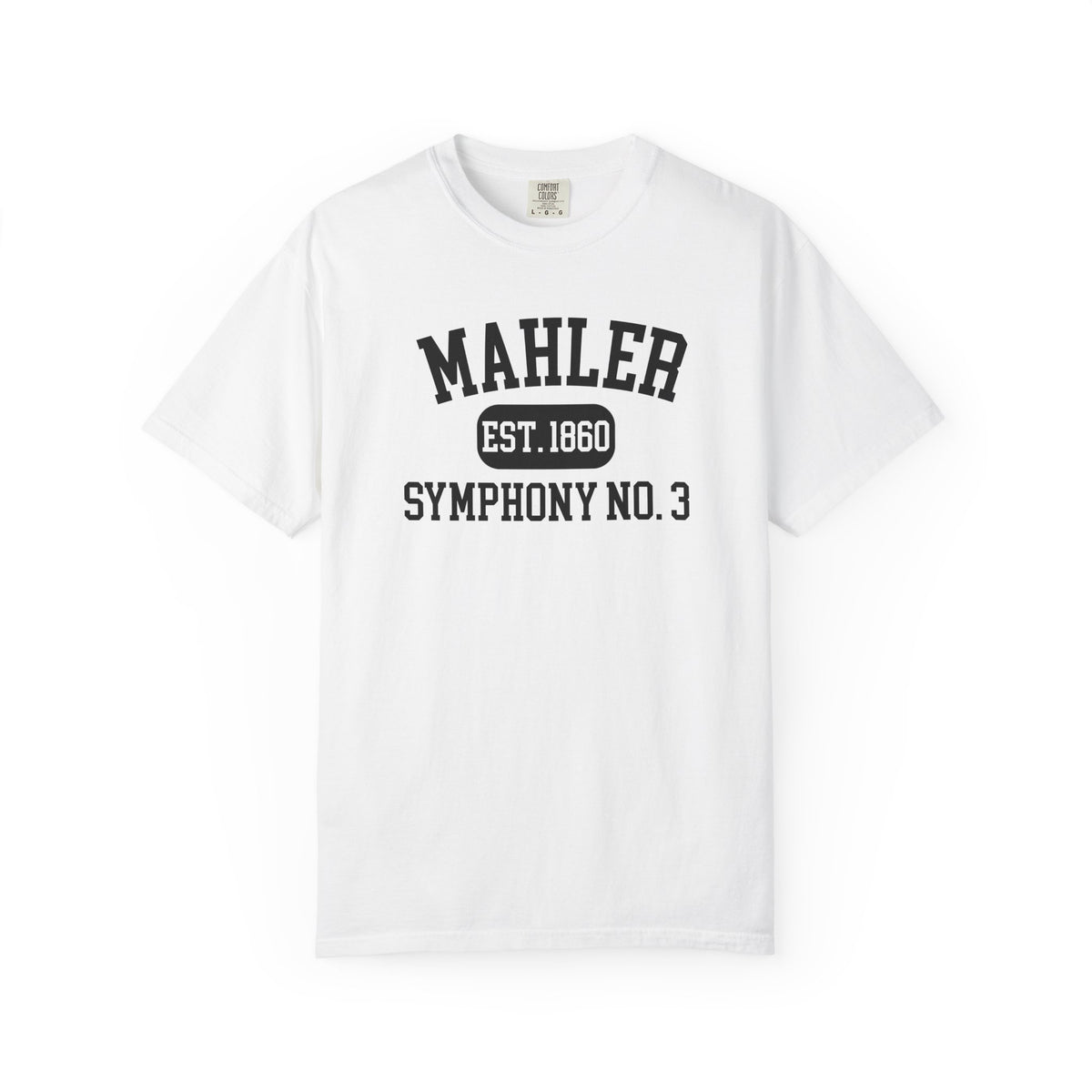MAHLER - SYMPHONY NO. 3 | Classical Music T-Shirt "Varsity Style"