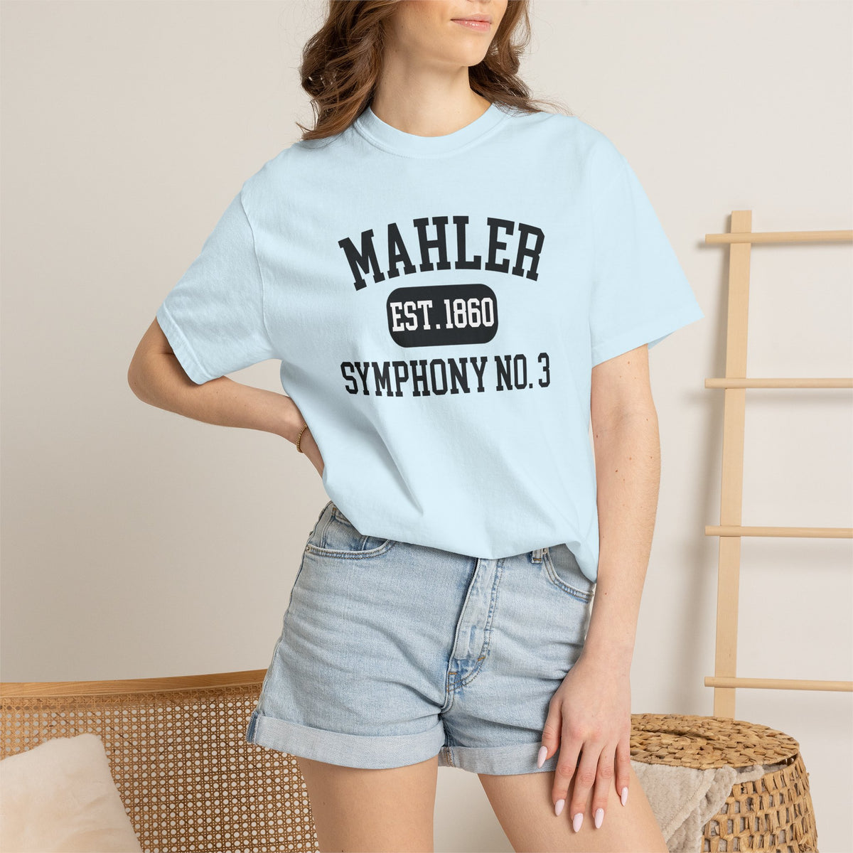 MAHLER - SYMPHONY NO. 3 | Classical Music T-Shirt "Varsity Style"