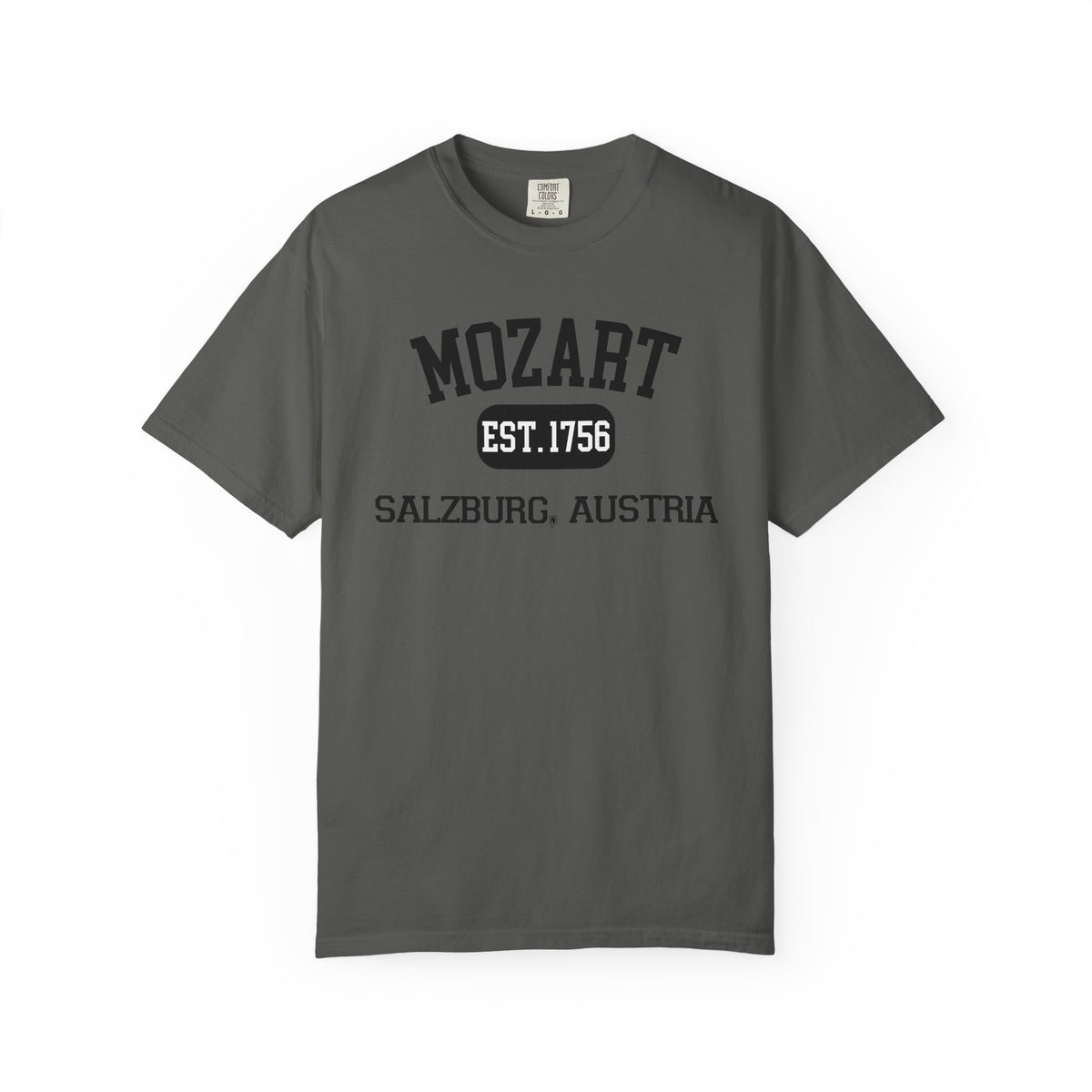 MOZART - SALZBURG, AUSTRIA ⎪Classical Music T-Shirt "Varsity Style"