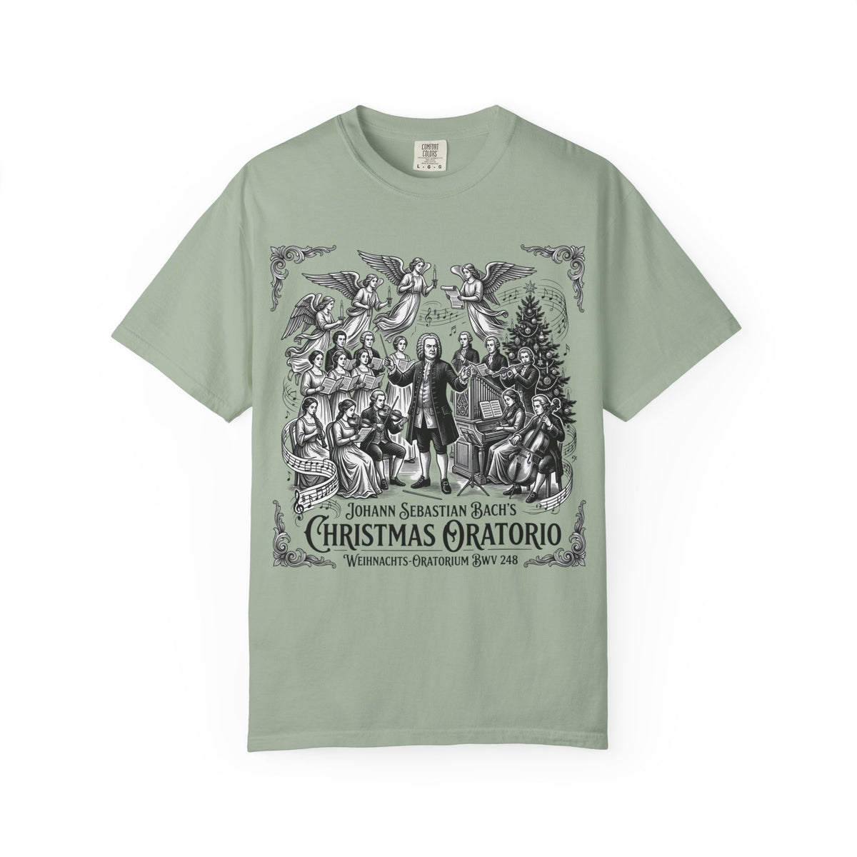 Bach Christmas Oratorio Vintage Choir Classical Music T-Shirt