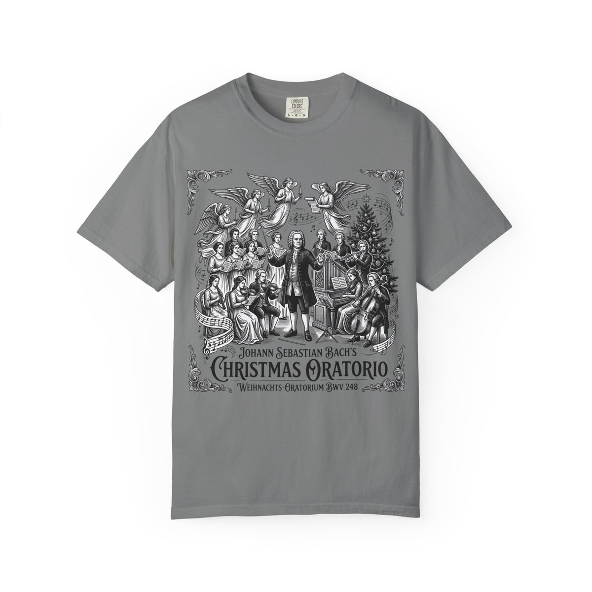 Bach Christmas Oratorio Vintage Choir Classical Music T-Shirt