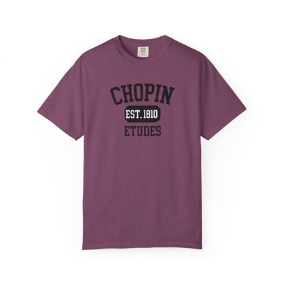 CHOPIN - ETUDES ⎪Classical Music T-Shirt "Varsity Style"