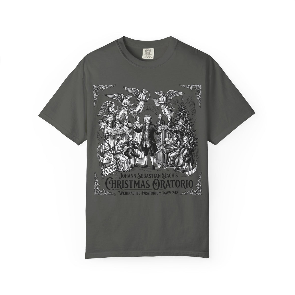 Bach Christmas Oratorio Vintage Choir Classical Music T-Shirt