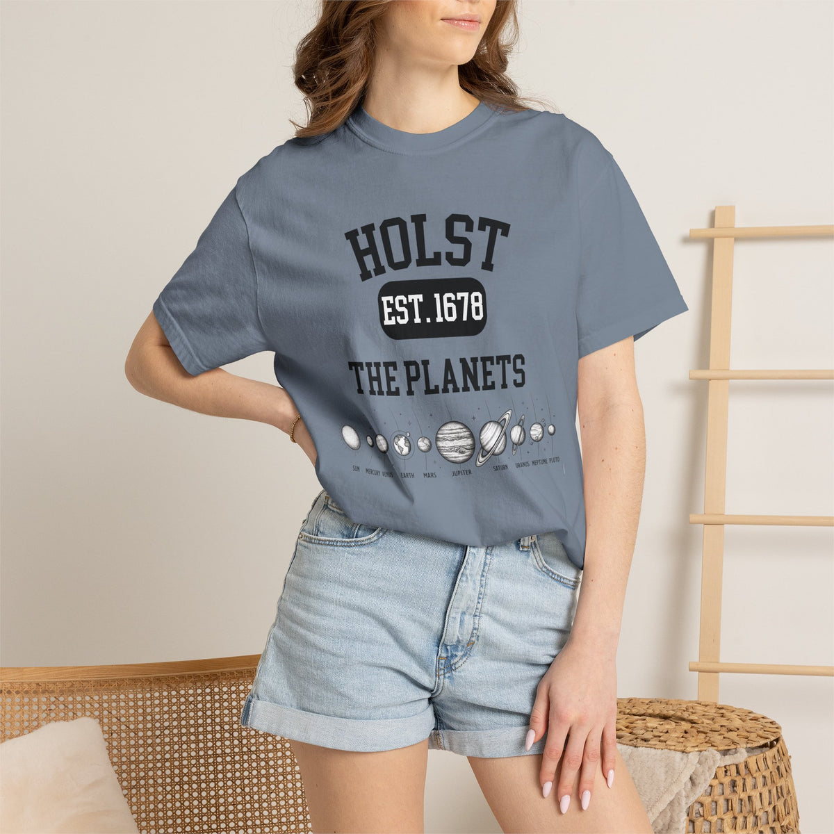 HOLST- THE PLANETS | Classical Music T-Shirt "Varsity Style"