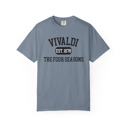 VIVALDI - THE FOUR SEASONS  | Classical Music T-Shirt  "Varsity Style"