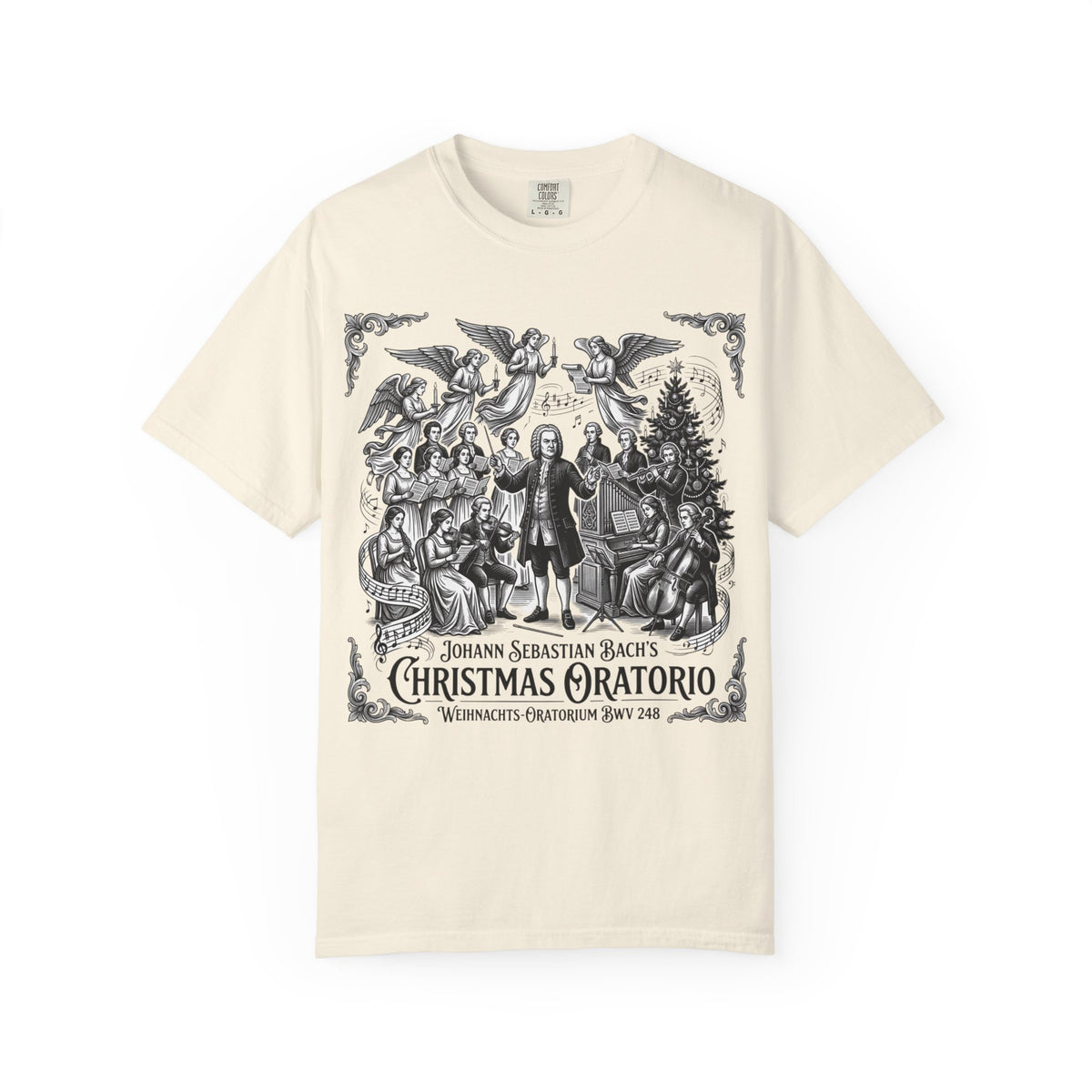 Bach Christmas Oratorio Vintage Choir Classical Music T-Shirt