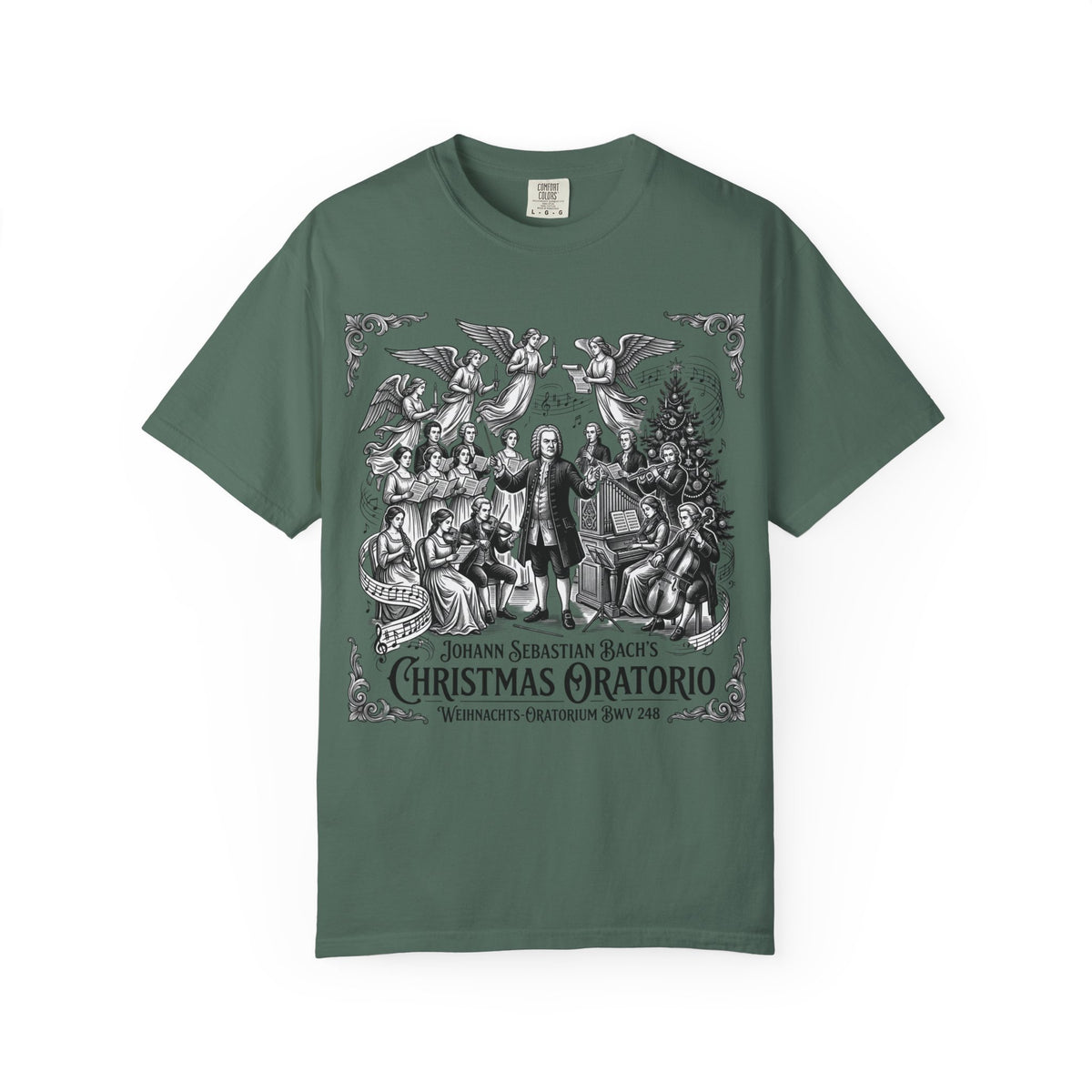 Bach Christmas Oratorio Vintage Choir Classical Music T-Shirt