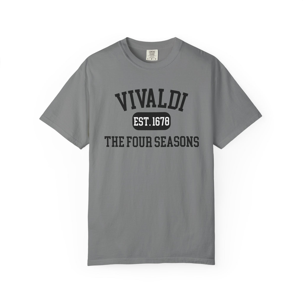 VIVALDI - THE FOUR SEASONS  | Classical Music T-Shirt  "Varsity Style"